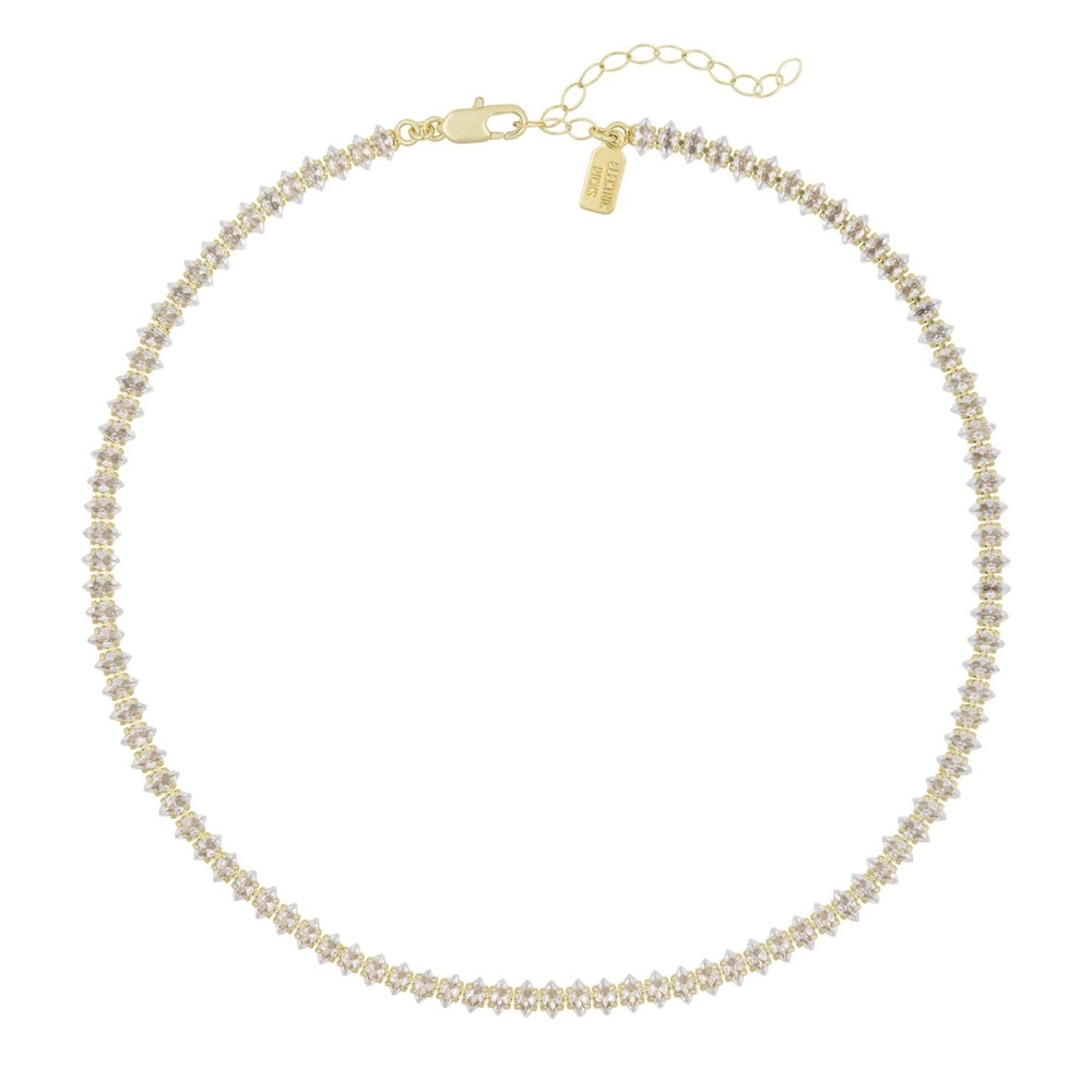 Electric Picks Serena Necklace Gold
